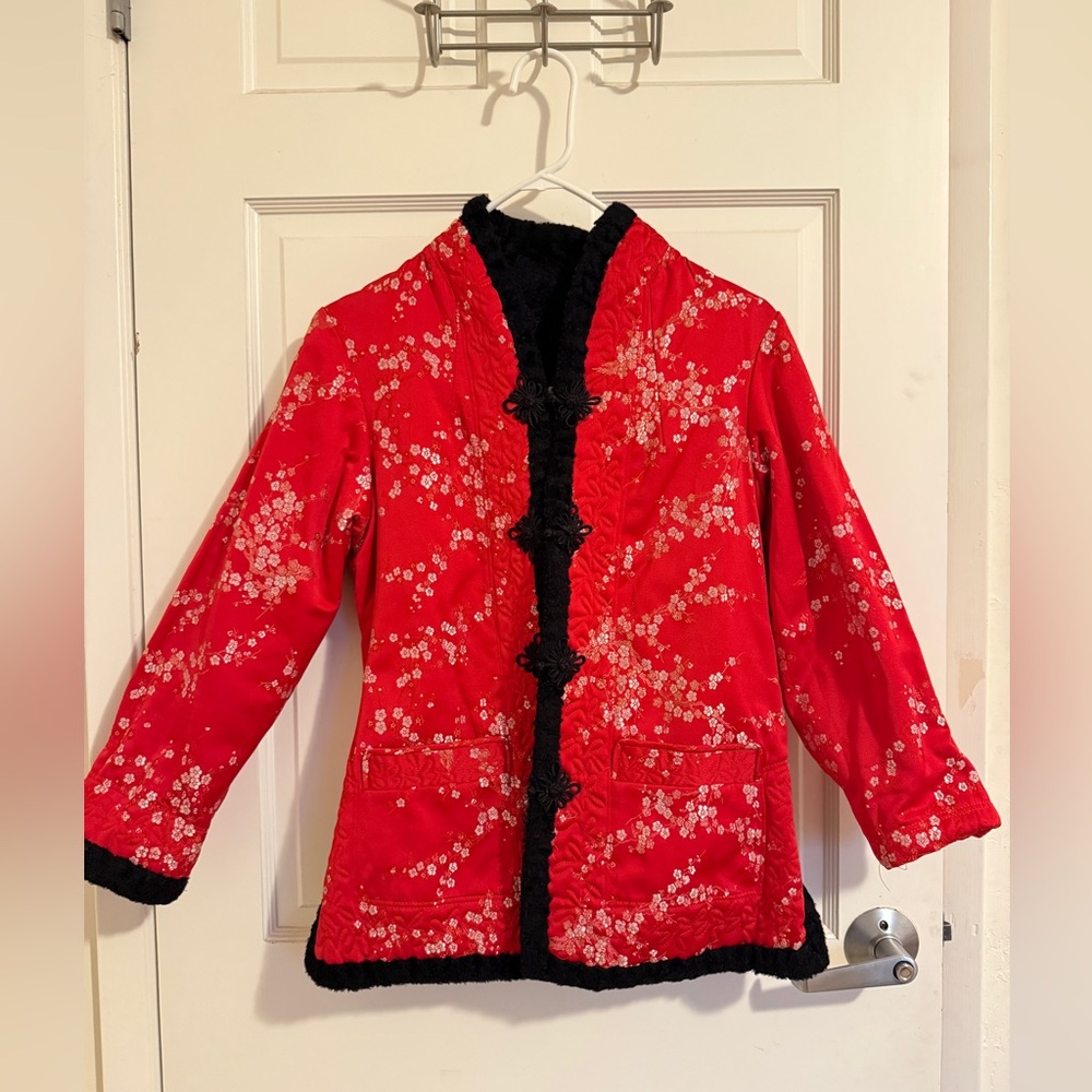Cute Vintage Red Chinese Jacket/Coat